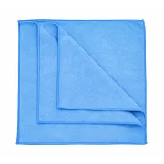 Set 3 lavete microfibra pentru curatenie universala Ideal BASIC Professional, 40x40 cm, albastre