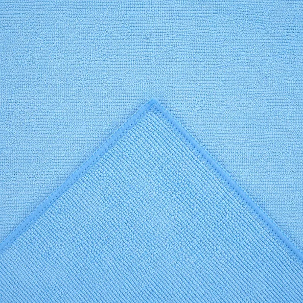 Set 3 lavete microfibra pentru curatenie universala Ideal BASIC Professional, 40x40 cm, albastre
