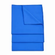 Set 3 lavete microfibra pentru inox, sticla si ceramica Ideal SOFT VELOUR, 40x40 cm, albastre