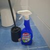 Set perie pentru wc PP cu suport din plastic, negru