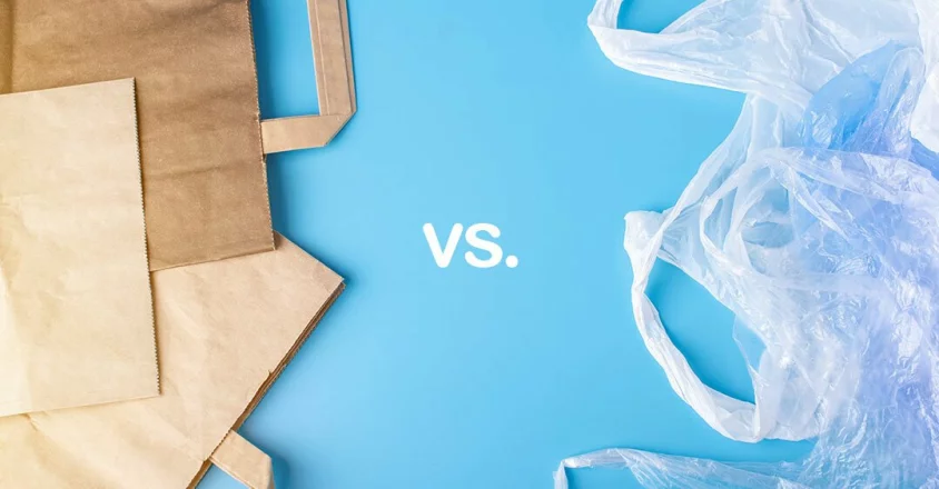 Plastic vs Hârtie: Ce alegi pentru afacerea ta în anul  2025?